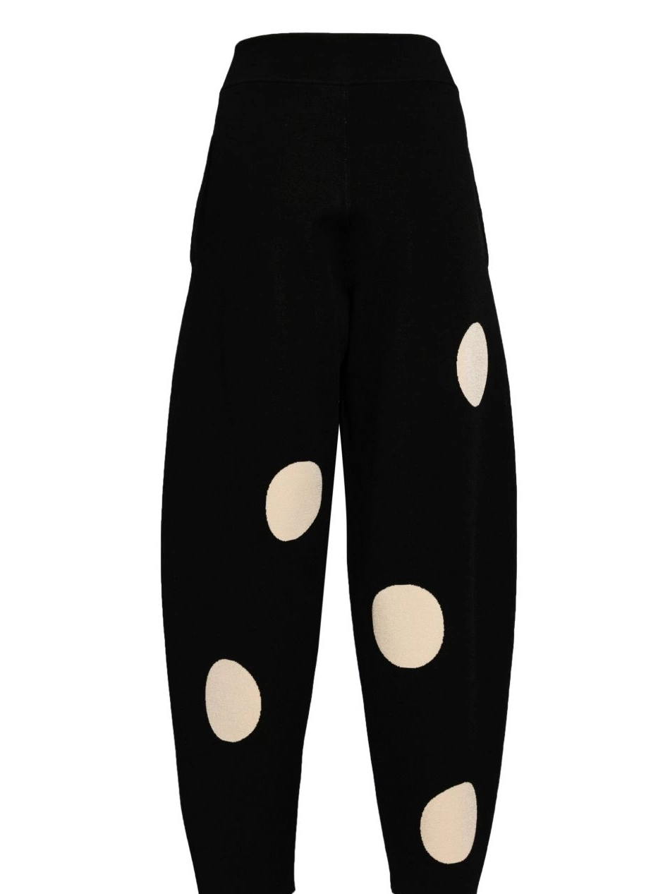 Cheap Stella Women polka-dot trousers fine-knit McCartney 0702